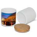 New Sealed jar wholesale ceramic blank sublimation seal pot